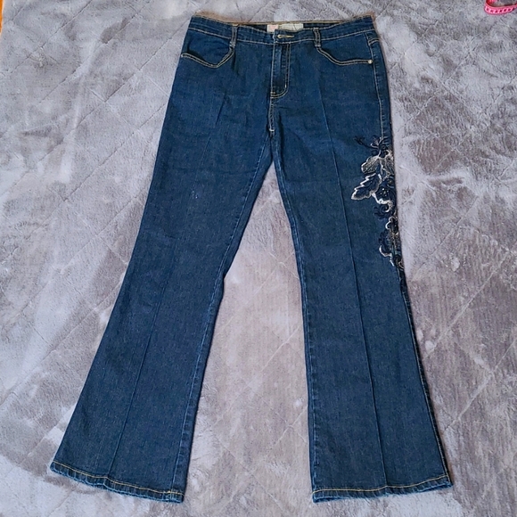 Cos Blue Jeans with embroidery - Picture 1 of 9